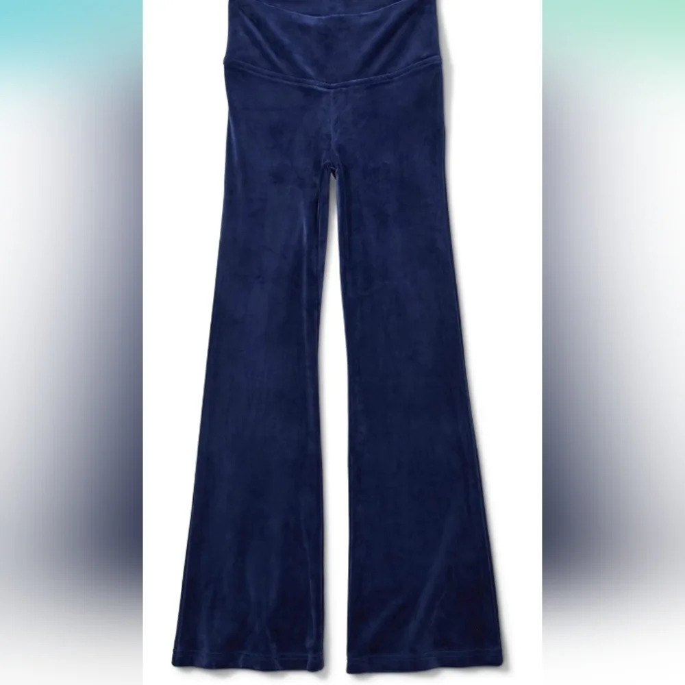 NWT Sugar & Jade Women's Teen Flare Leggings-navy blue